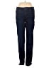 Navy Solid Blue Jeans Size 0 - photo 1