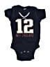 Rabbit Skins 100% Cotton Print Blue Short Sleeve Onesie 3-6 MO / 6 MO - photo 1