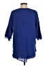 Soft Surroundings Blue 3/4 Sleeve Blouse Size S - photo 2