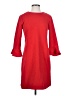 Ann Taylor Solid Red Casual Dress Size 4 - photo 1