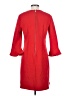 Ann Taylor Solid Red Casual Dress Size 4 - photo 2