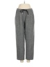 Molly Bracken 100% Polyester Chevron-herringbone Gray Casual Pants Size M - photo 1