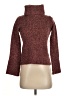 Express Tweed Burgundy Turtleneck Sweater Size XXS (estimated) - photo 1