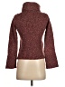 Express Tweed Burgundy Turtleneck Sweater Size XXS (estimated) - photo 2