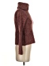 Express Tweed Burgundy Turtleneck Sweater Size XXS (estimated) - photo 4