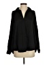 Every 100% Rayon Black Long Sleeve Blouse Size S - photo 1