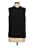 CeCe Black Sleeveless Blouse Size M - photo 1