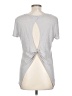 Athleta Silver Short Sleeve T-Shirt Size L - photo 2