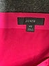 J.Crew 100% Polyester Solid Pink Casual Skirt Size XS - photo 4
