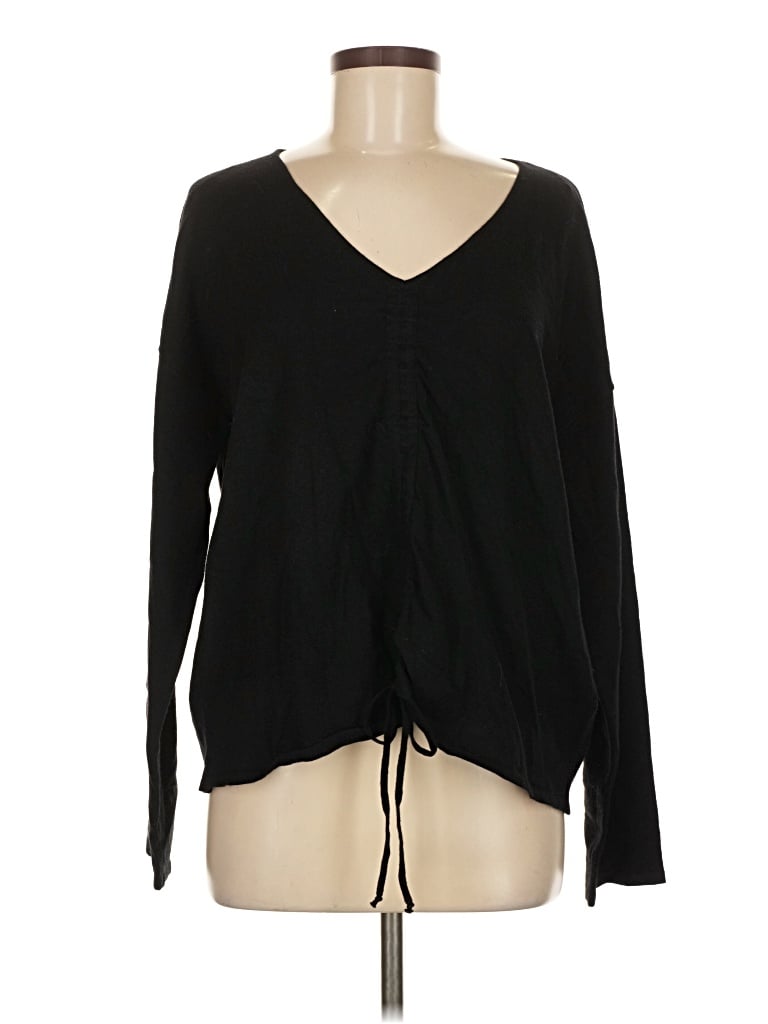 Pre-owned Love Tree Pullover Sweater In Black