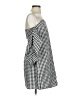Express Checkered-gingham Gray Black Casual Dress Size S - photo 4