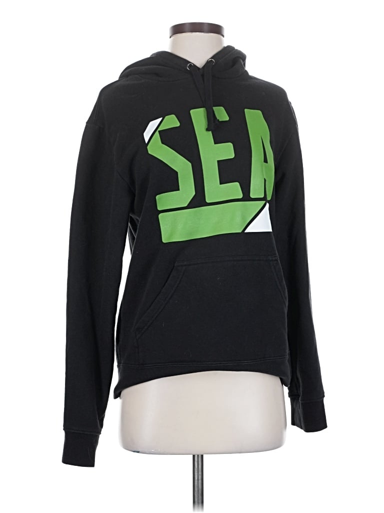 Pre-owned Fanatics Pullover Hoodie In Black