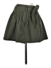 Unbranded Solid Green Casual Skirt Size XSEstimated - photo 2