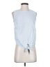 Twik Blue Sleeveless Blouse Size S - photo 1