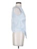Twik Blue Sleeveless Blouse Size S - photo 4