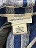 Liz Claiborne Blue 3/4 Sleeve Button-Down Shirt Size L - photo 3