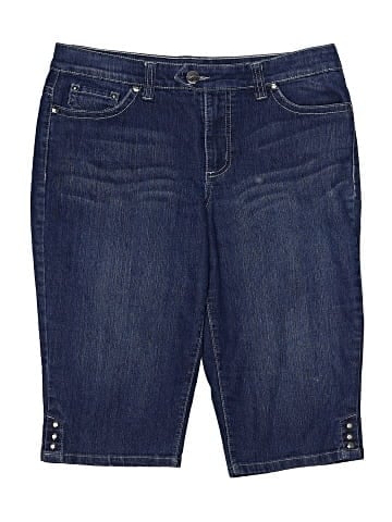 Code Bleu Denim Shorts (view 1)
