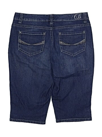 Code Bleu Denim Shorts (view 2)
