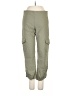 Elliott Lauren Solid Green Cargo Pants Size 2 - photo 1