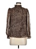 1.State 100% Polyester Brown Long Sleeve Turtleneck Size M - photo 1