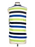 Haani Stripes Green Blue Sleeveless Blouse Size L - photo 2
