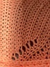 Unbranded 100% Acrylic Hearts Orange Pullover Sweater Size M - photo 7