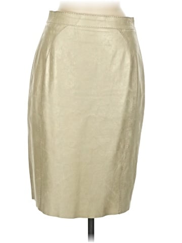 Elie Tahari Faux Leather Skirt (view 1)