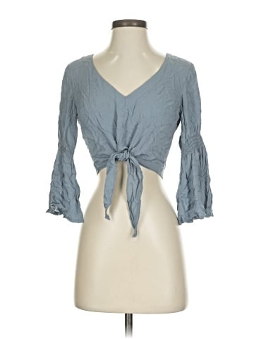 Ale by Alessandra 3/4 Sleeve Blouse (view 1)