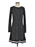 MICHAEL Michael Kors Chevron-herringbone Black Casual Dress Size S - photo 1