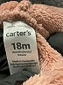 Carter's 100% Polyester Tan Zip Up Hoodie 12-18 MO / 18 MO - photo 3