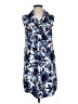 ECI Tropical Floral Blue Casual Dress Size S - photo 1