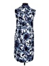 ECI Tropical Floral Blue Casual Dress Size S - photo 2