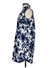 ECI Tropical Floral Blue Casual Dress Size S - photo 5