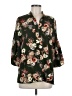 Orange Creek Floral Green 3/4 Sleeve Blouse Size M - photo 1