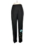 Harold's Graphic Black Casual Pants Size 8 - photo 1