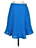 J.Crew 100% Polyester Solid Blue Formal Skirt Size 2 - photo 1