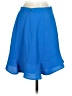 J.Crew 100% Polyester Solid Blue Formal Skirt Size 2 - photo 2