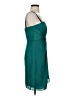 DKNYC 100% Polyester Solid Teal Cocktail Dress Size 8 - photo 4
