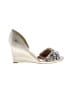 Badgley Mischka Ivory Wedges Size 7 - photo 1