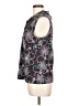 Tommy Hilfiger Black Blue Sleeveless Blouse Size L - photo 5