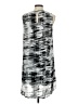 Three Eighty Two 100% Polyester Graphic Silver Casual Dress Size M - photo 2