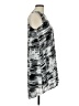 Three Eighty Two 100% Polyester Graphic Silver Casual Dress Size M - photo 4