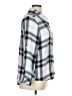 Dex Plaid Gray 3/4 Sleeve Button-Down Shirt Size XL - photo 4
