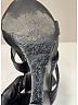 Fendi 100% Leather Black Wedges Size EU 38 - photo 6