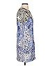 Armani Exchange Graphic Blue Cocktail Dress Size 4 - photo 4