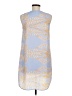 Collective Concepts Silver Sleeveless Blouse Size M - photo 2