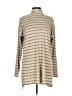 Vanessa Virginia Gold Turtleneck Sweater Size L - photo 1