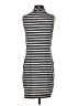 Max Studio Stripes Gray Casual Dress Size XS - photo 2