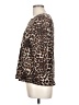 Green Envelope Animal Print Brown Pullover Sweater Size L - photo 5