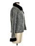 Mary Jane Silver Wool Cardigan Size M - photo 4